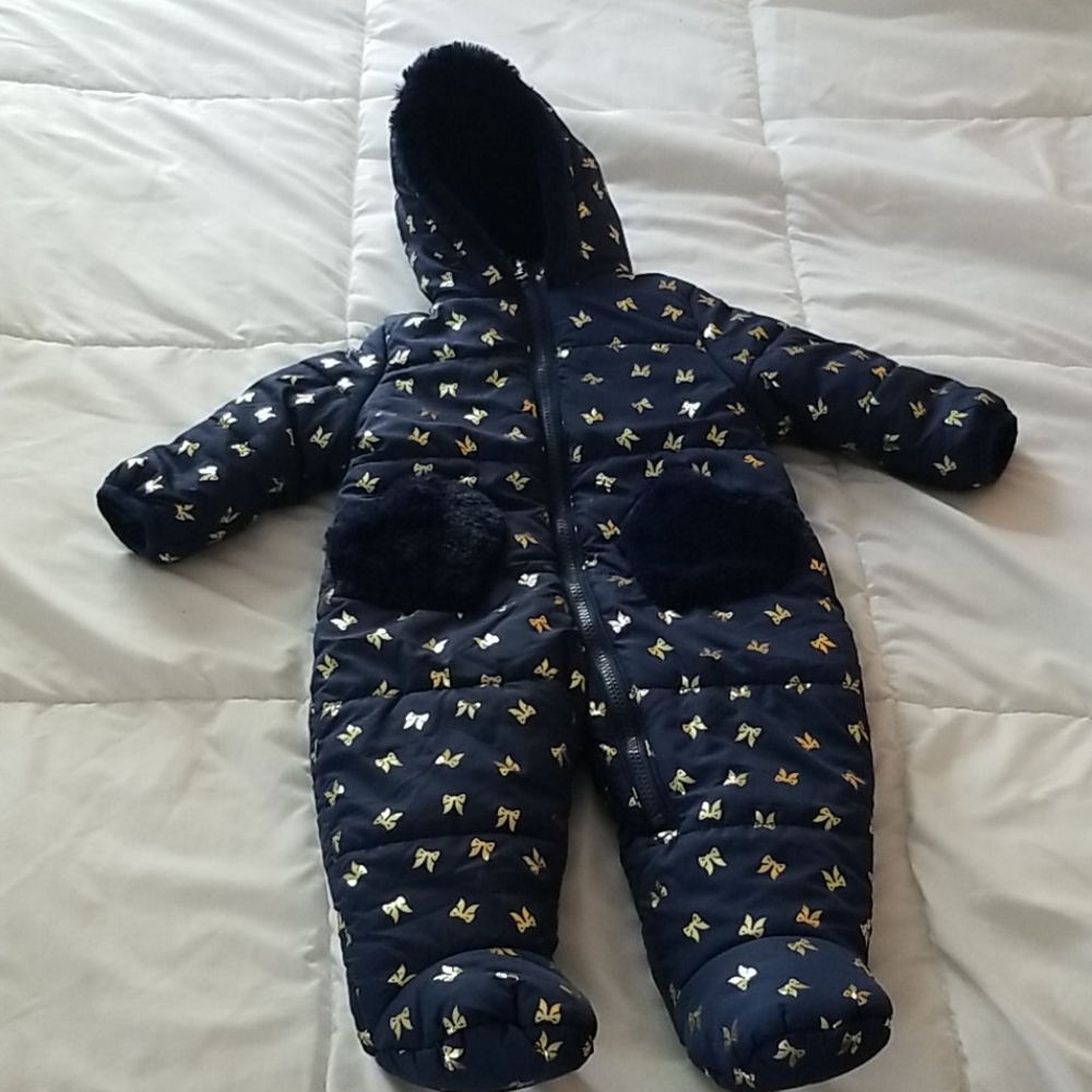 Jessica Simpson baby onesie jacket
